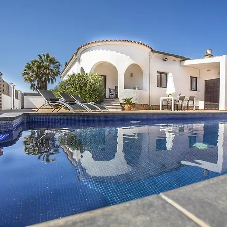 Casa Con Piscina, 5 Dormitorios, Cerca De La Playa Y Centro - Hisp-288-49 Semesterbostad *
